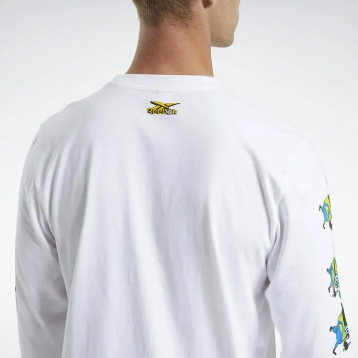 TShirts and Graphic Tees MensWomens Reebok Minion Lunar New Year Tee White