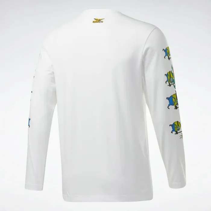 TShirts and Graphic Tees MensWomens Reebok Minion Lunar New Year Tee White