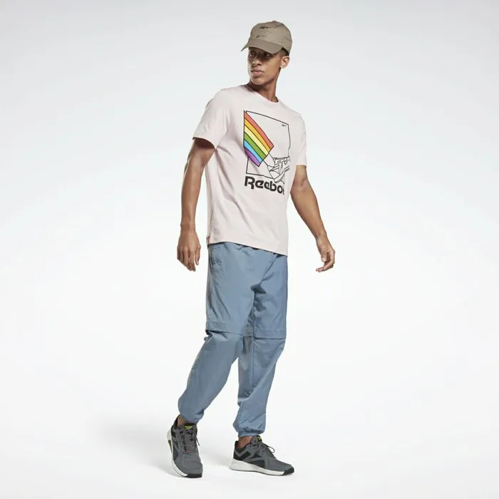 TShirts and Graphic Tees MensWomens Reebok Pride Graphic TShirt Frost Berry
