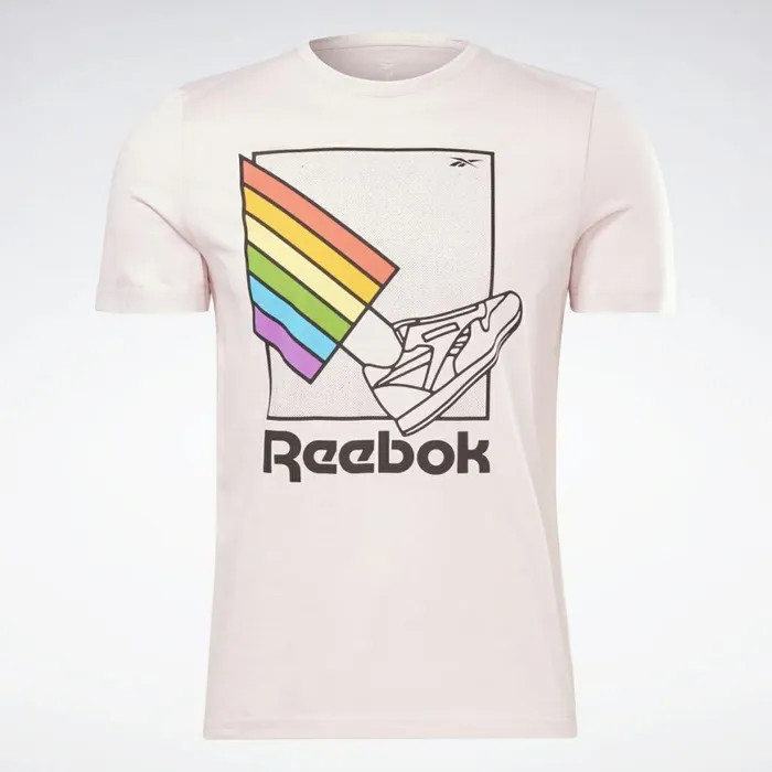 TShirts and Graphic Tees MensWomens Reebok Pride Graphic TShirt Frost Berry