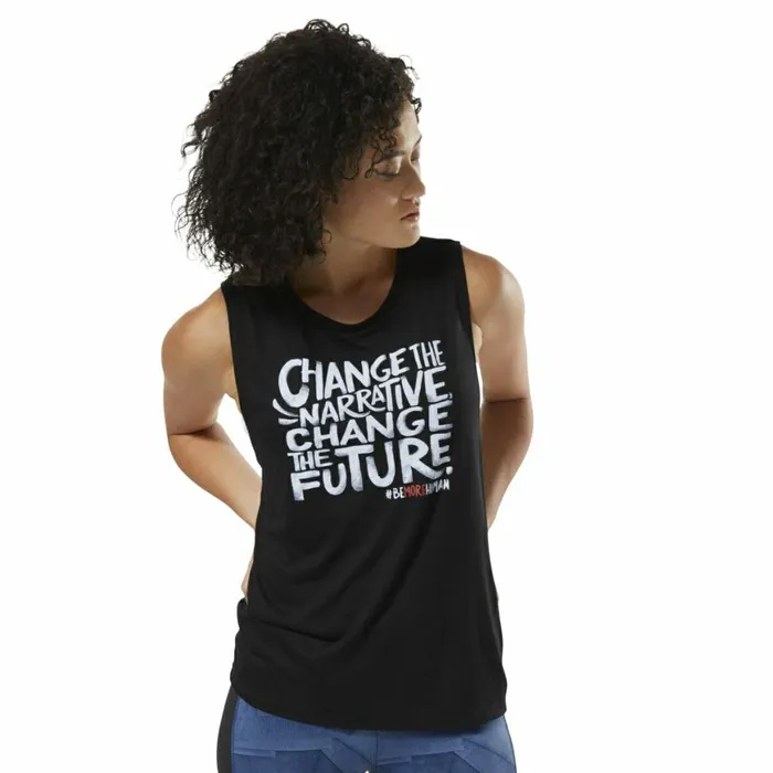 TShirts and Graphic Tees Womens Reebok Be More Human Tank Multicolor