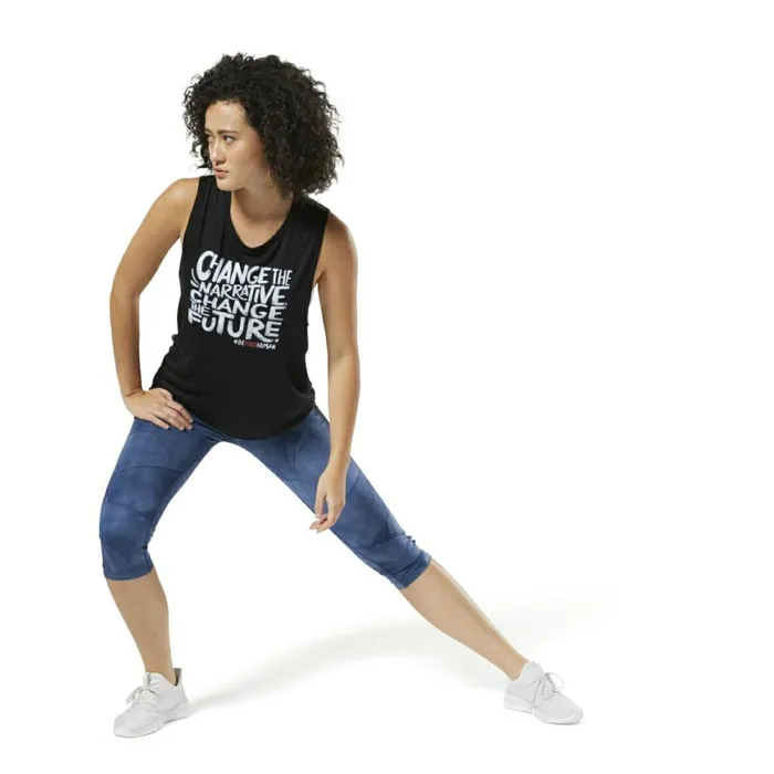 TShirts and Graphic Tees Womens Reebok Be More Human Tank Multicolor