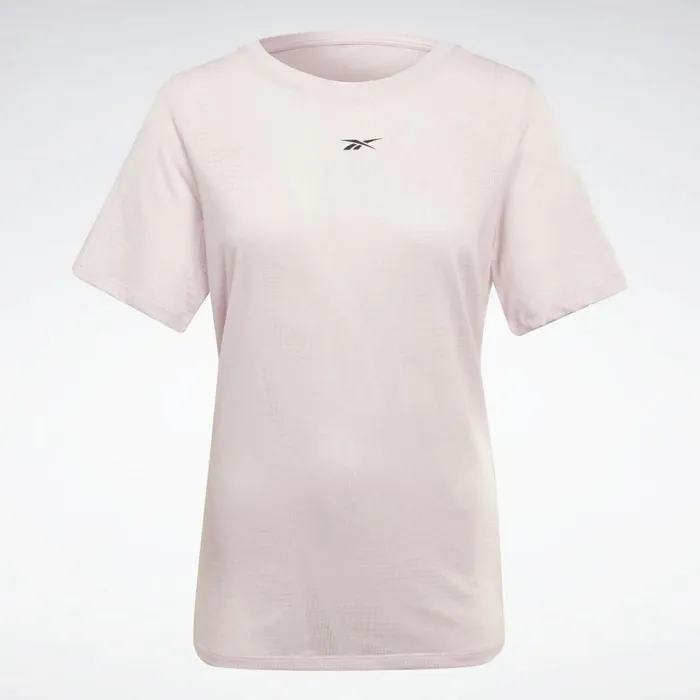 TShirts and Graphic Tees Womens Reebok Burnout TShirt Frost Berry