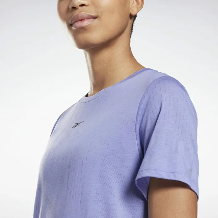 TShirts and Graphic Tees Womens Reebok Burnout TShirt Hyper Purple