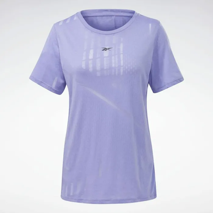 TShirts and Graphic Tees Womens Reebok Burnout TShirt Hyper Purple