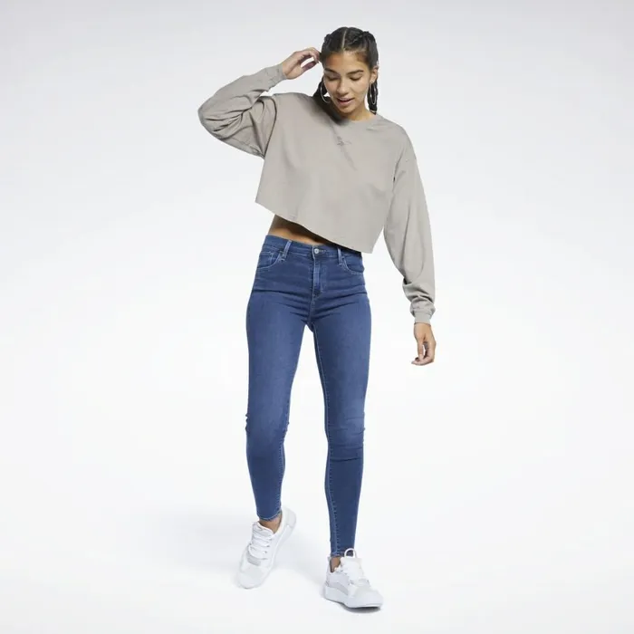 TShirts and Graphic Tees Womens Reebok Classics Foundation Vector Shirt Grey