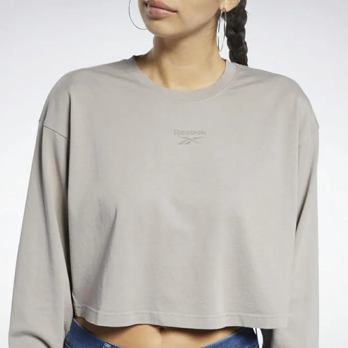 TShirts and Graphic Tees Womens Reebok Classics Foundation Vector Shirt Grey