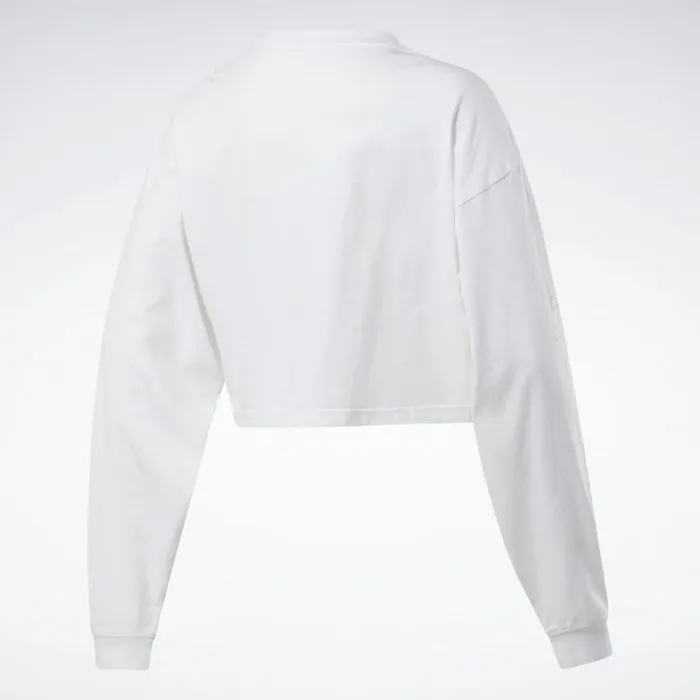 TShirts and Graphic Tees Womens Reebok Classics Long Sleeve Shirt White