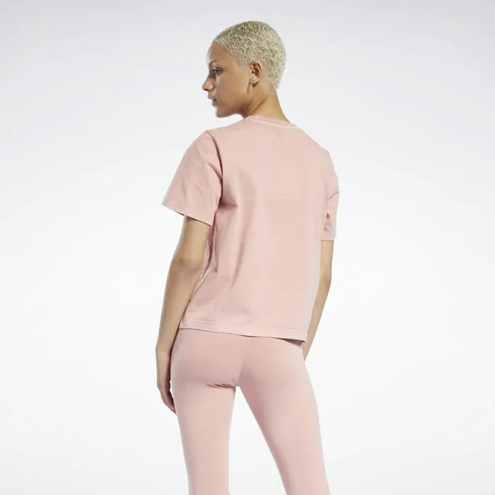 TShirts and Graphic Tees Womens Reebok Classics Natural Dye TShirt Frost Berry