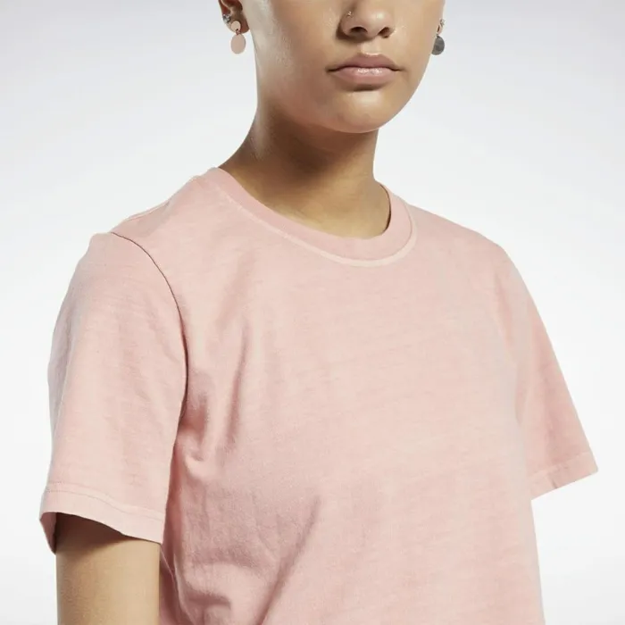 TShirts and Graphic Tees Womens Reebok Classics Natural Dye TShirt Frost Berry