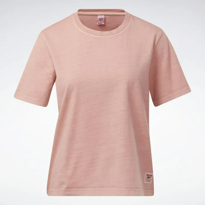 TShirts and Graphic Tees Womens Reebok Classics Natural Dye TShirt Frost Berry