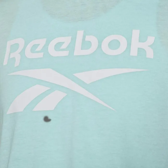 TShirts and Graphic Tees Womens Reebok Identity Cropped TShirt Digital Glow