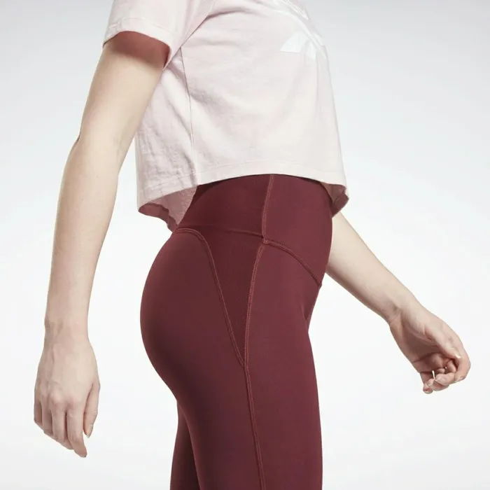 TShirts and Graphic Tees Womens Reebok Identity Cropped TShirt Frost Berry