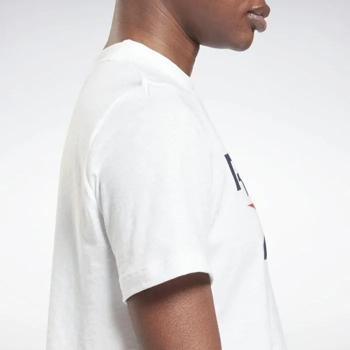 TShirts and Graphic Tees Womens Reebok Identity Cropped TShirt White