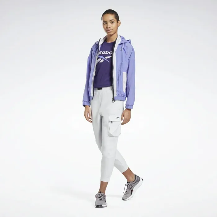 TShirts and Graphic Tees Womens Reebok Identity Logo TShirt Dark Orchid