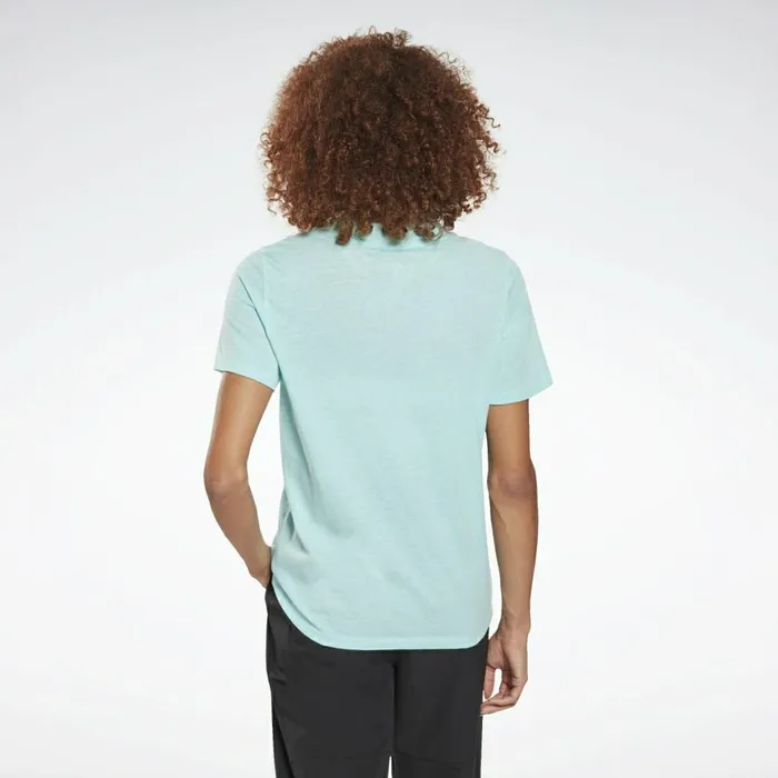 TShirts and Graphic Tees Womens Reebok Identity Logo TShirt Digital Glow