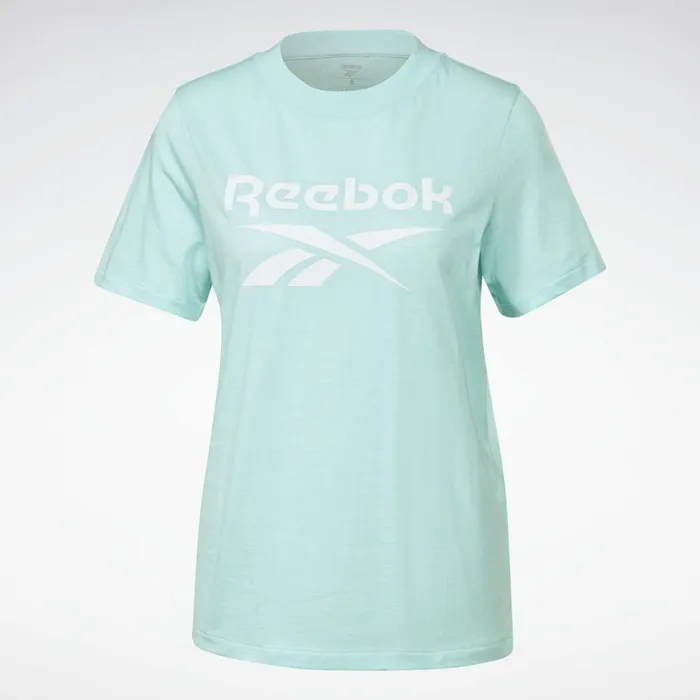 TShirts and Graphic Tees Womens Reebok Identity Logo TShirt Digital Glow