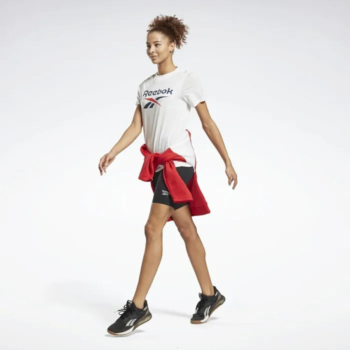 TShirts and Graphic Tees Womens Reebok Identity Logo TShirt White