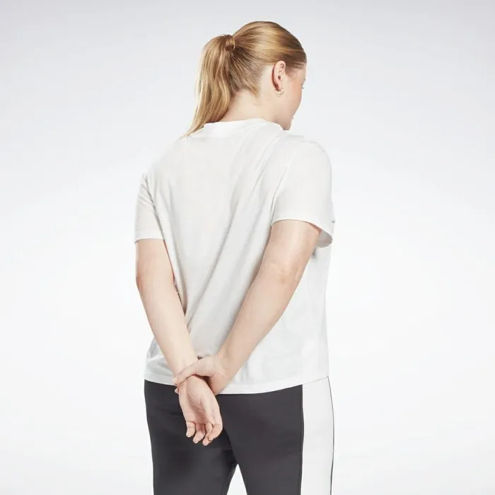 TShirts and Graphic Tees Womens Reebok Identity TShirt Plus Size White