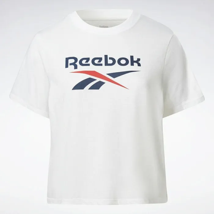 TShirts and Graphic Tees Womens Reebok Identity TShirt Plus Size White