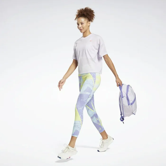 TShirts and Graphic Tees Womens Reebok MYT Mesh TShirt Luminous Lilac