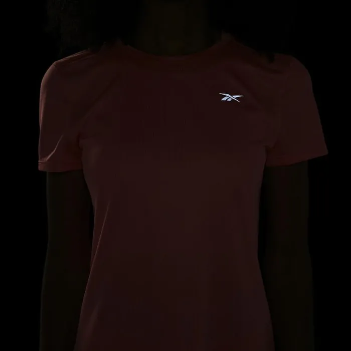TShirts and Graphic Tees Womens Reebok Running Essentials Shirt Twisted Coral