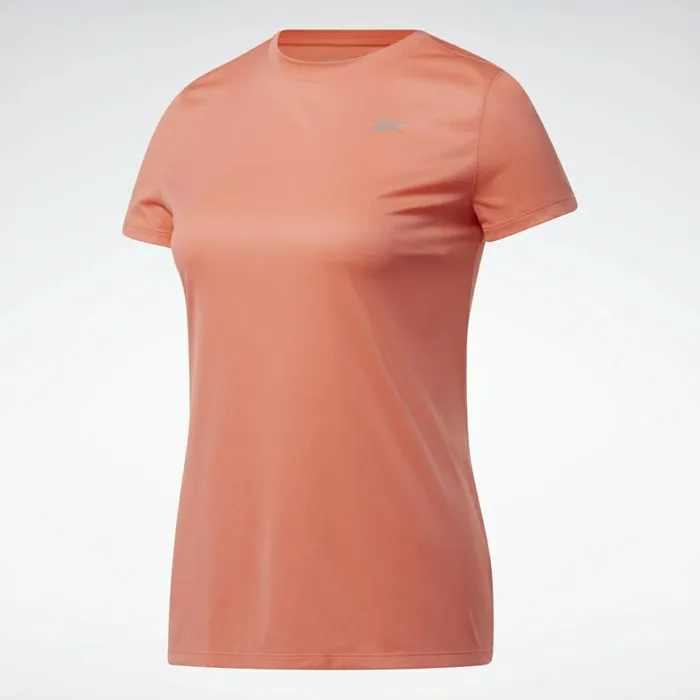 TShirts and Graphic Tees Womens Reebok Running Essentials Shirt Twisted Coral