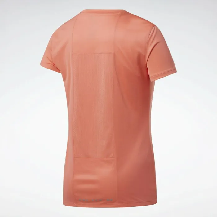TShirts and Graphic Tees Womens Reebok Running Essentials Shirt Twisted Coral