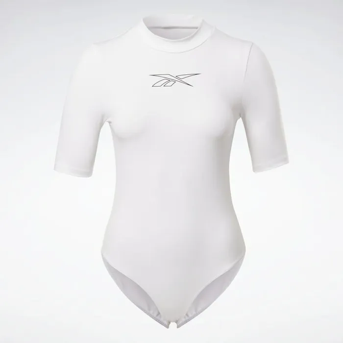 TShirts and Graphic Tees Womens Reebok Studio Bodysuit White