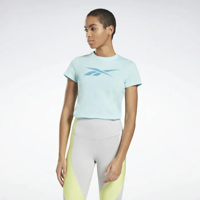 TShirts and Graphic Tees Womens Reebok Training Essentials Vector Graphic Tee Digital Glow TShirts and Graphic Tees Womens Reebok Training Essentials Vector Graphic Tee Digital Glow