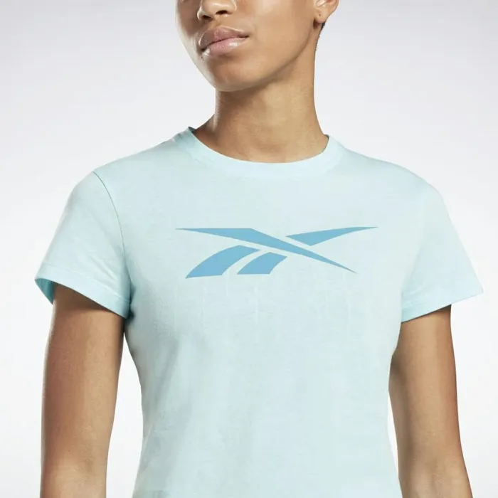 TShirts and Graphic Tees Womens Reebok Training Essentials Vector Graphic Tee Digital Glow