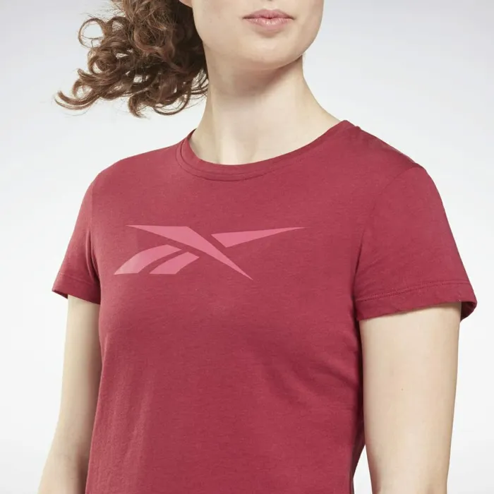 TShirts and Graphic Tees Womens Reebok Training Essentials Vector Graphic Tee Punch Berry