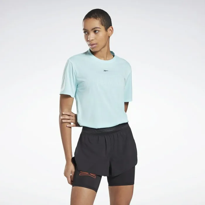 TShirts and Graphic Tees Womens Reebok United By Fitness Perforated TShirt Digital Glow TShirts and Graphic Tees Womens Reebok United By Fitness Perforated TShirt Digital Glow