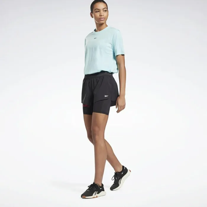 TShirts and Graphic Tees Womens Reebok United By Fitness Perforated TShirt Digital Glow
