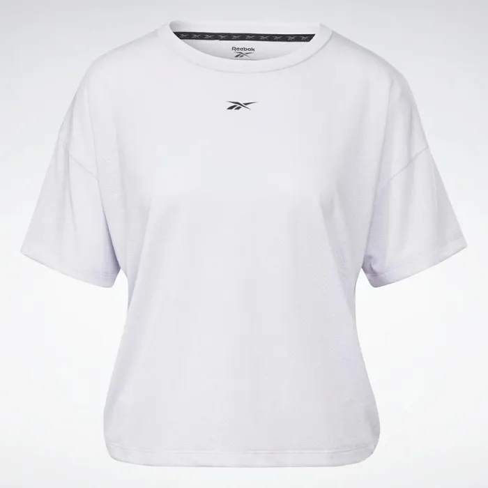 TShirts and Graphic Tees Womens Reebok Workout Ready Supremium TShirt Luminous Lilac