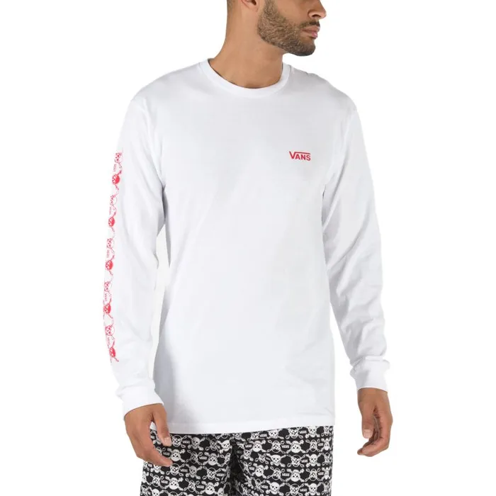 TShirts and Tanks Men Vans Anaheim Factory OG Skull Long Sleeve TShirt White TShirts and Tanks Men Vans Anaheim Factory OG Skull Long Sleeve TShirt White