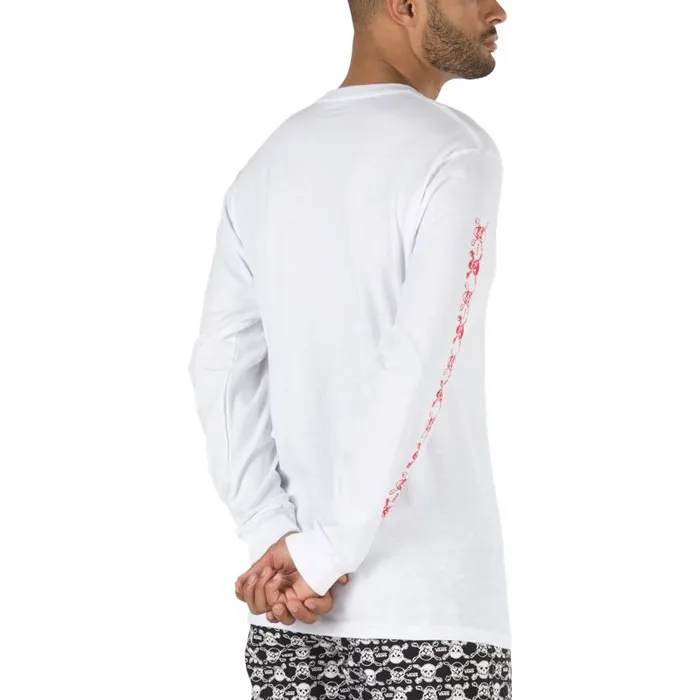 TShirts and Tanks Men Vans Anaheim Factory OG Skull Long Sleeve TShirt White TShirts and Tanks Men Vans Anaheim Factory OG Skull Long Sleeve TShirt White