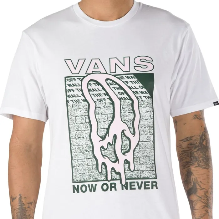 TShirts and Tanks Men Vans Dripping TShirt White TShirts and Tanks Men Vans Dripping TShirt White