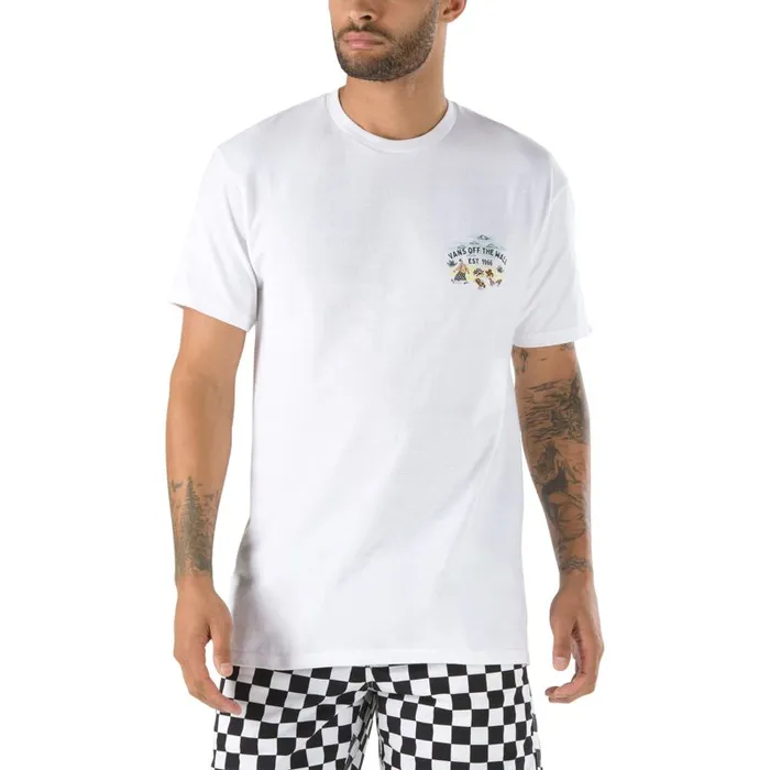 TShirts and Tanks Men Vans Kide TShirt White