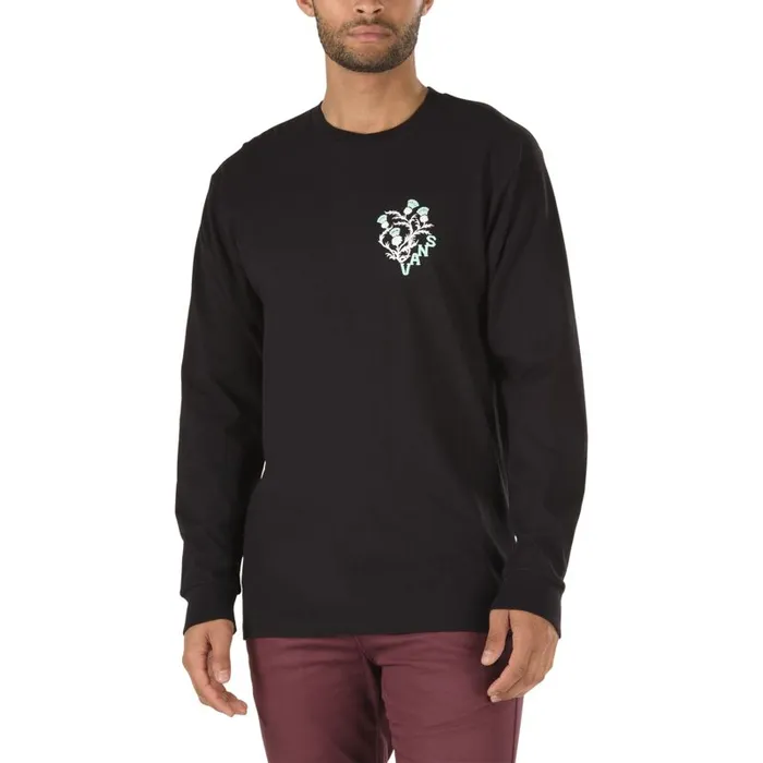 TShirts and Tanks Men Vans Laced Long Sleeve TShirt Black TShirts and Tanks Men Vans Laced Long Sleeve TShirt Black