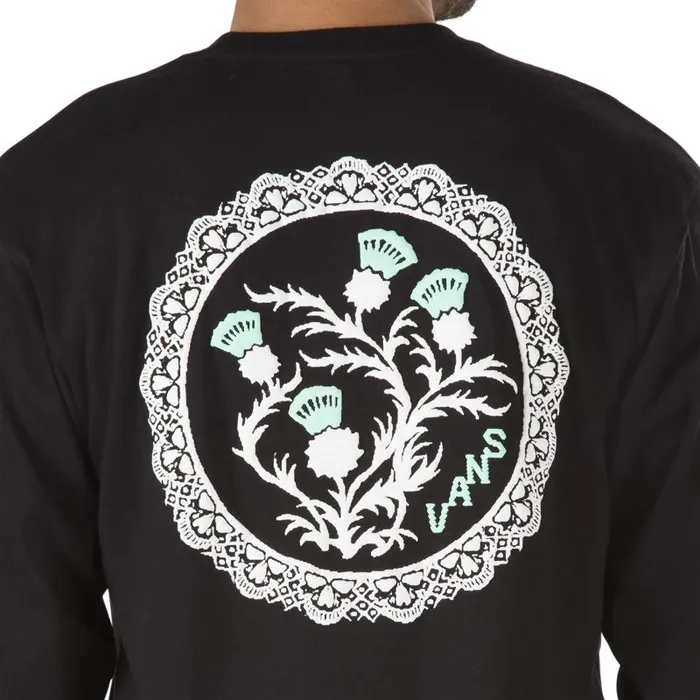 TShirts and Tanks Men Vans Laced Long Sleeve TShirt Black TShirts and Tanks Men Vans Laced Long Sleeve TShirt Black