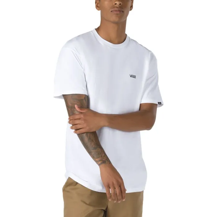 TShirts and Tanks Men Vans Left Chest Logo TShirt Whiteblack