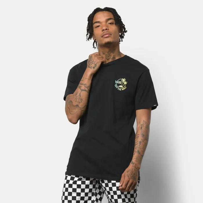 TShirts and Tanks Men Vans Mini Dual Palm TShirt Blackgradient TShirts and Tanks Men Vans Mini Dual Palm TShirt Blackgradient