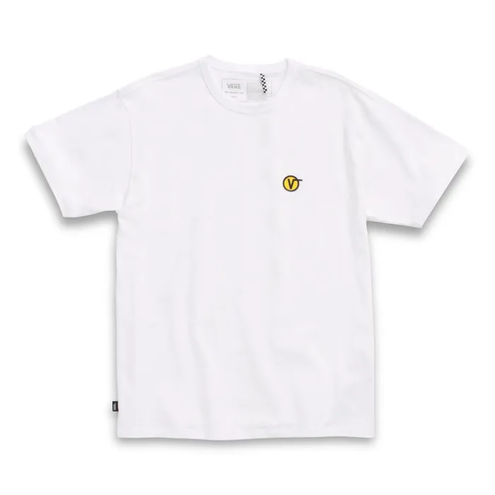 TShirts and Tanks Men Vans Off The Wall Classic Circle V Tee White
