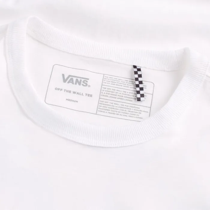 TShirts and Tanks Men Vans Off The Wall Classic Circle V Tee White