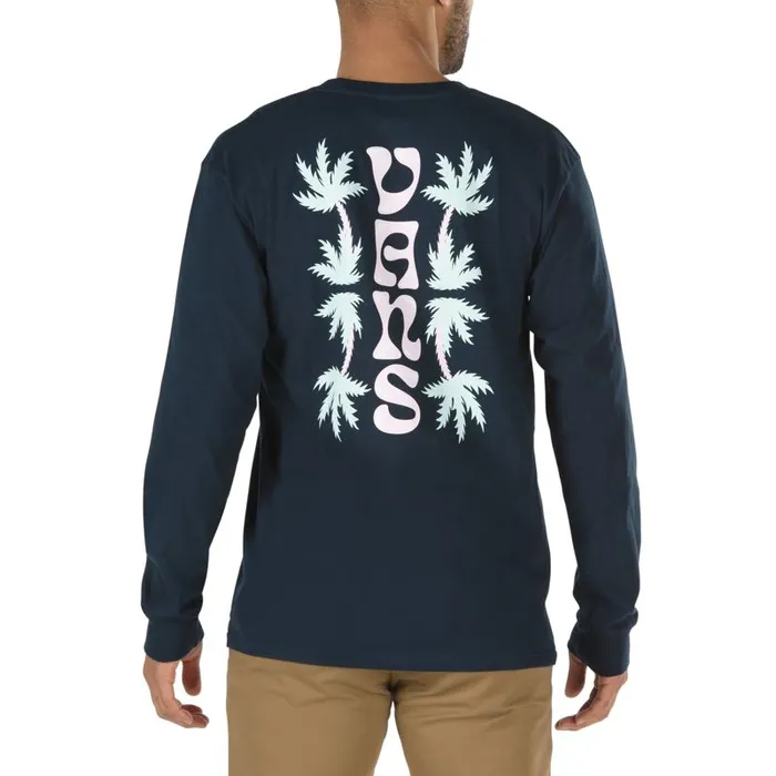TShirts and Tanks Men Vans Rise N Shine Long Sleeve TShirt Navy