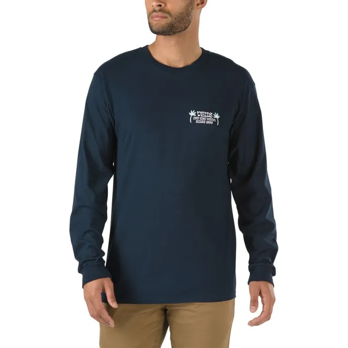 TShirts and Tanks Men Vans Rise N Shine Long Sleeve TShirt Navy TShirts and Tanks Men Vans Rise N Shine Long Sleeve TShirt Navy