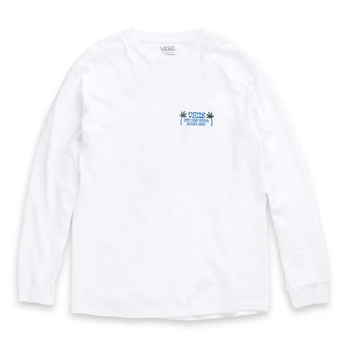 TShirts and Tanks Men Vans Rise N Shine Long Sleeve TShirt White TShirts and Tanks Men Vans Rise N Shine Long Sleeve TShirt White