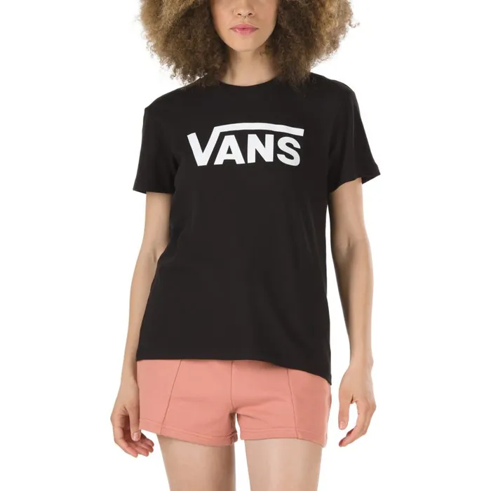 TShirts and Tanks Women Vans Flying V Crew Tee Black