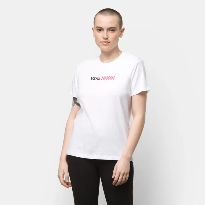 TShirts and Tanks Women Vans Glory Daze Boyfriend Tee White TShirts and Tanks Women Vans Glory Daze Boyfriend Tee White